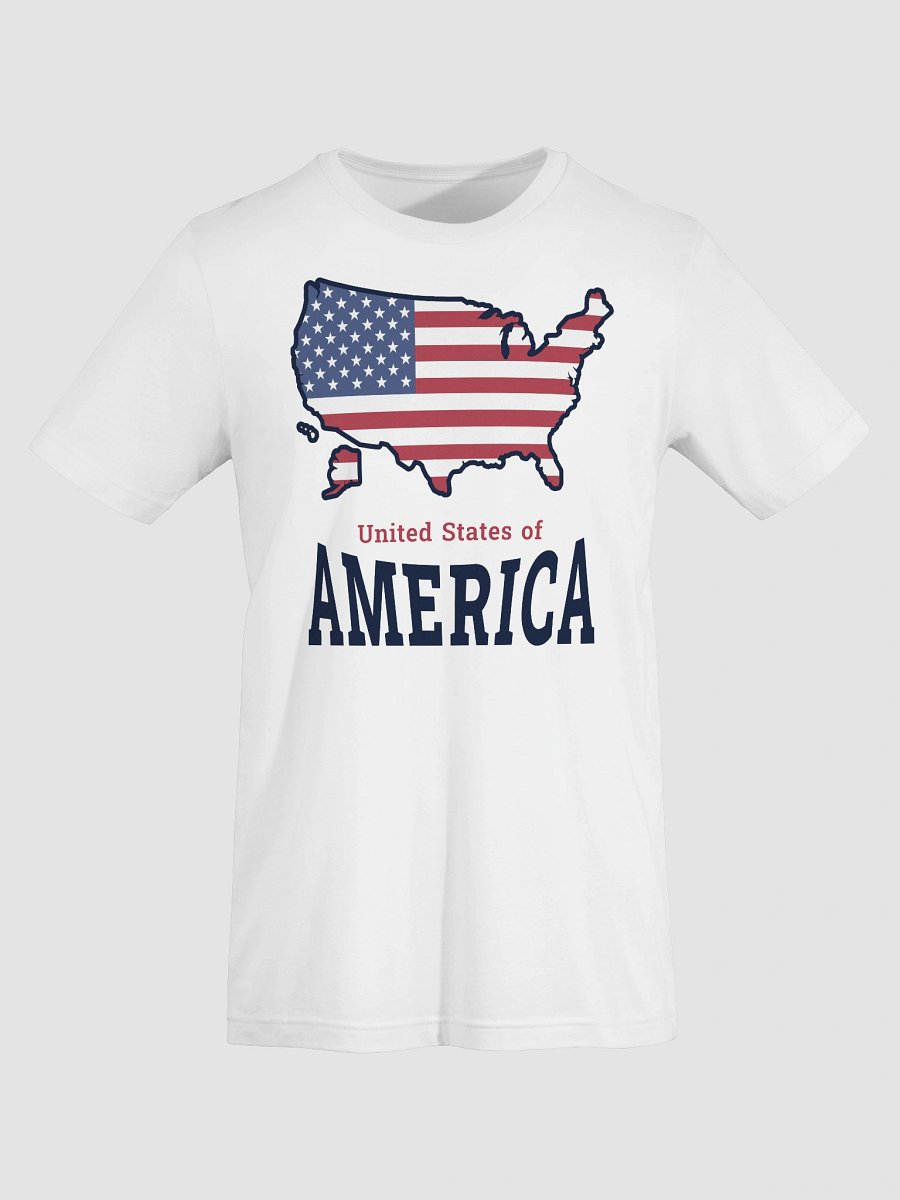 Map of America Graphic Supersoft Unisex T-Shirt product image (31)