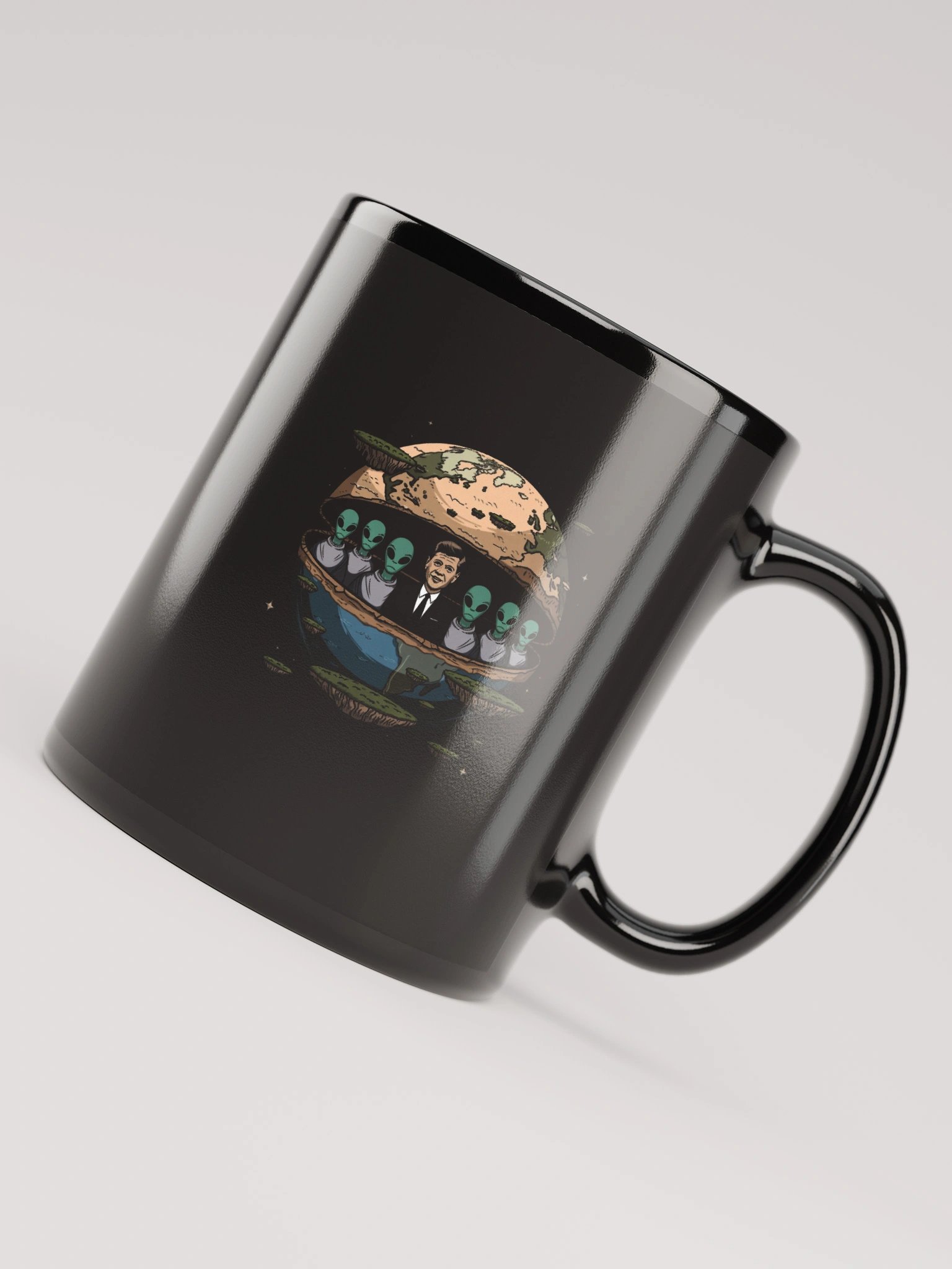 JFK Chilling with the Aliens Mug — TE.MUG-03 product image (4)