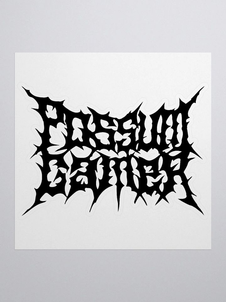 Metalhead Logo Sticker product image (1)