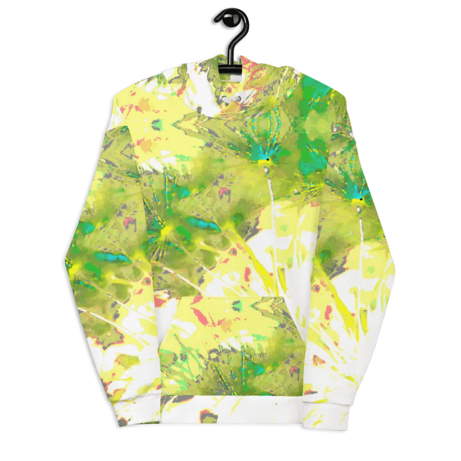 Way Cooler Abstract Dandelion Unisex Pull Over Hoodie product image (7)