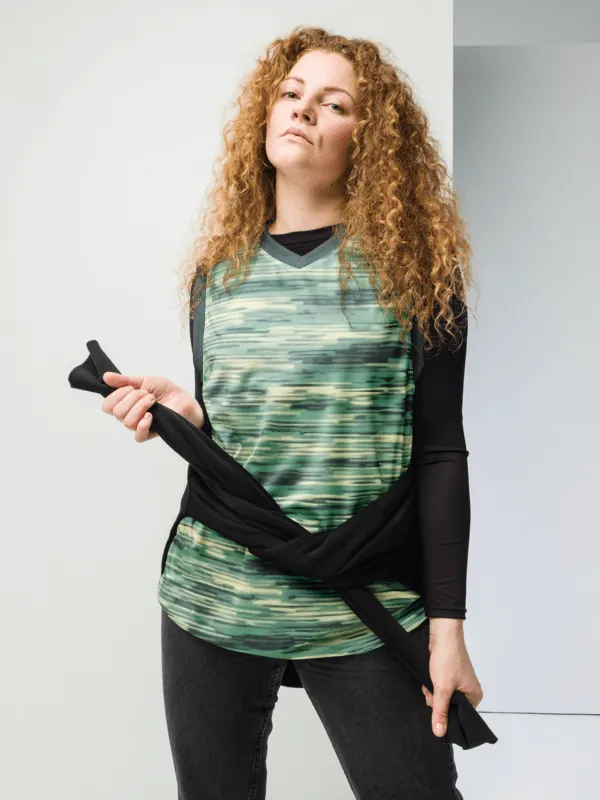 Green Lagoon | Recycled Unisex Basketball Jersey product image (2)