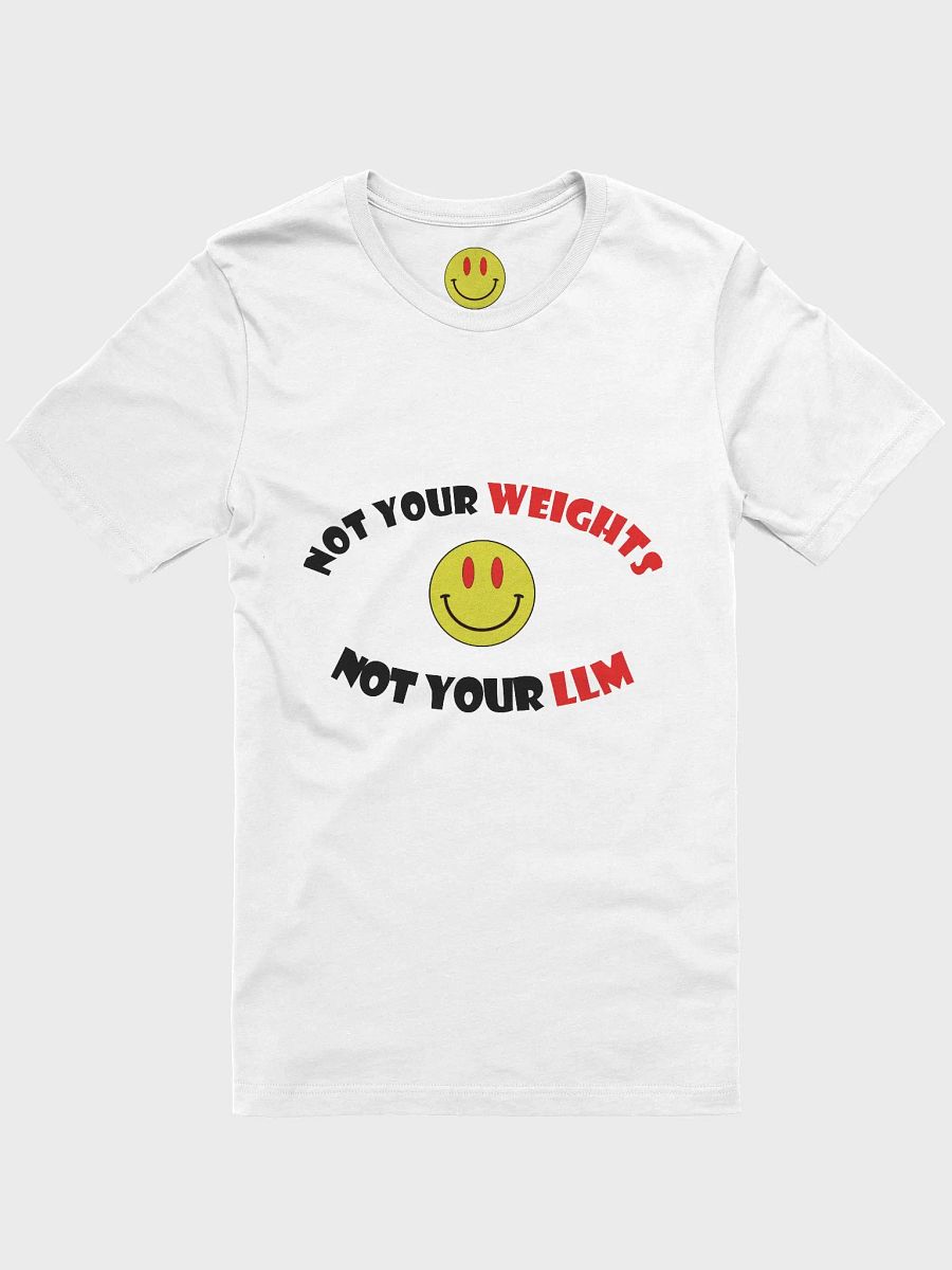 Shoggoth x Not Your Weights Not Your LLM tshirt product image (1)
