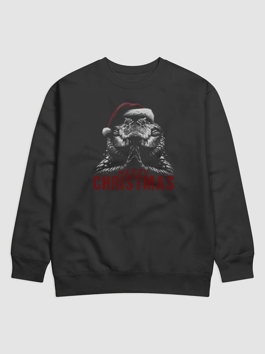 Santa Crocodile Christmas Sweatshirt product image (1)