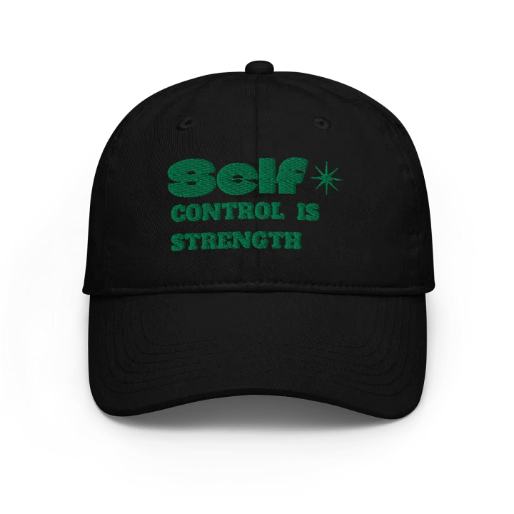 Champion Dad Hat: Self Control Edition product image (1)