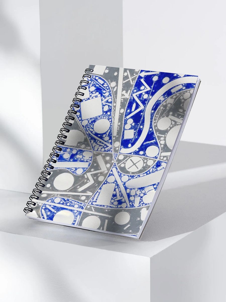 Cartoon Crankshaft Spiral Notebook product image (3)