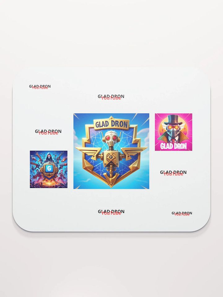 Futuristic Logo Mouse Pad product image (2)