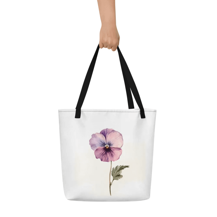 Pansy Tote Bag product image (6)