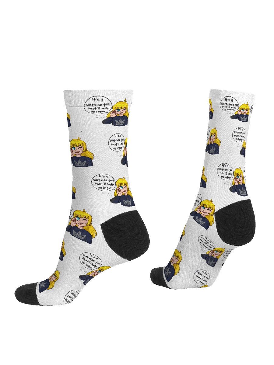 It's a Surprise Tool That'll Help us Later Socks product image (4)