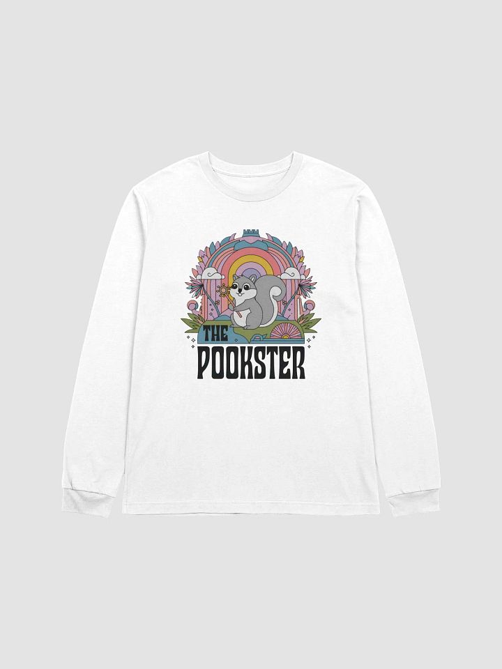 Whimsical Wizard Squirrel Long Sleeve Tee product image (1)