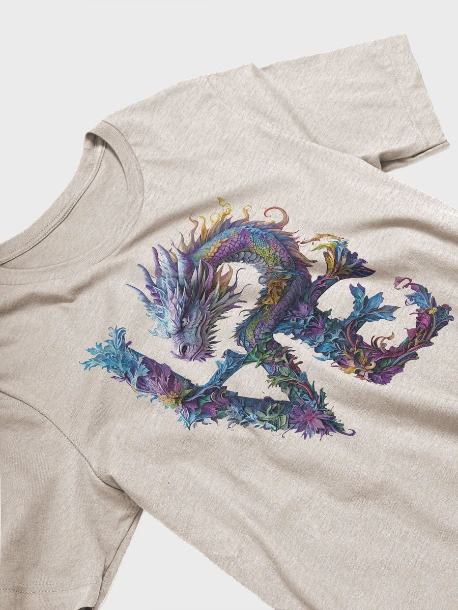 Vibrant Dragon Love Letters T-Shirt- Gift for Couples product image (3)