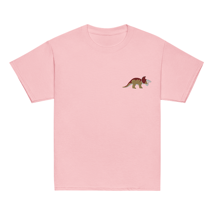 Youth Triceratops Embroidered T-Shirt product image (31)