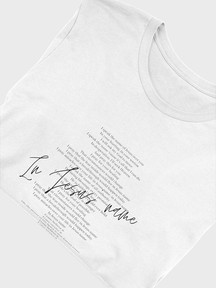 In Jesus' Name Tee product image (1)