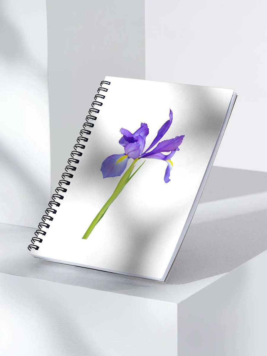 Iris Dreams Spiral Notebook product image (3)