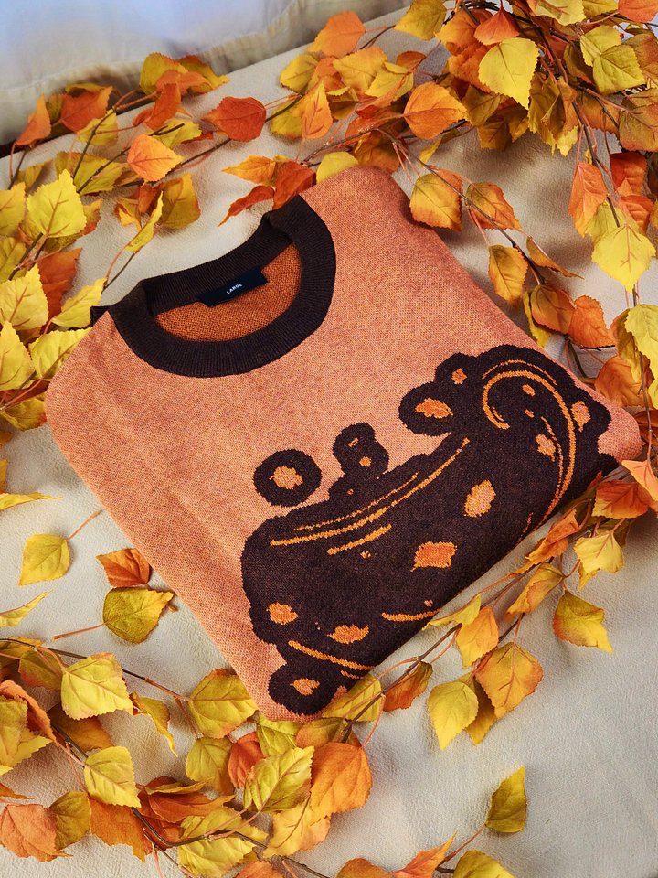 Dancing Autumn Breeze Crewneck Sweater product image (1)