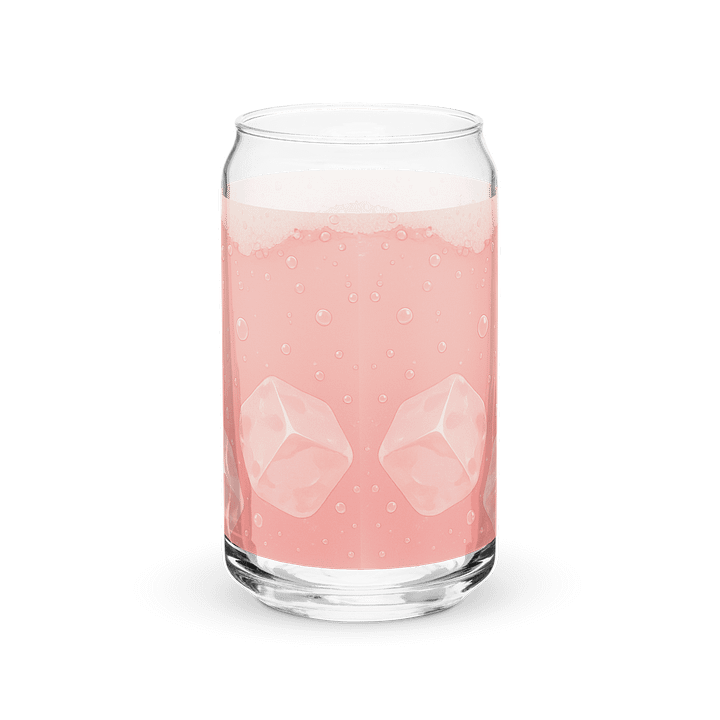 Strawberry Soda Can-Shaped Glass product image (2)