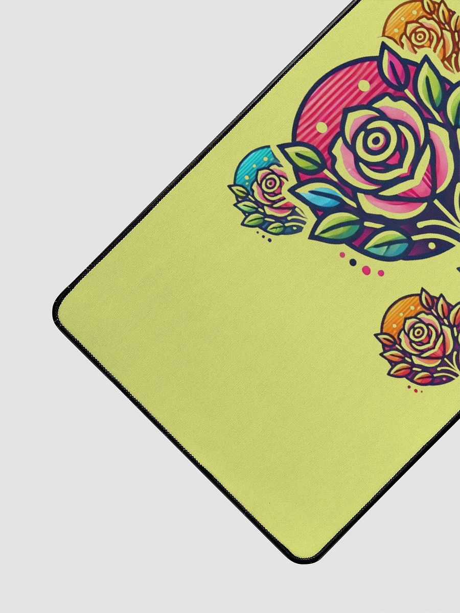 Geometric Rose Garden Desk Mat product image (2)