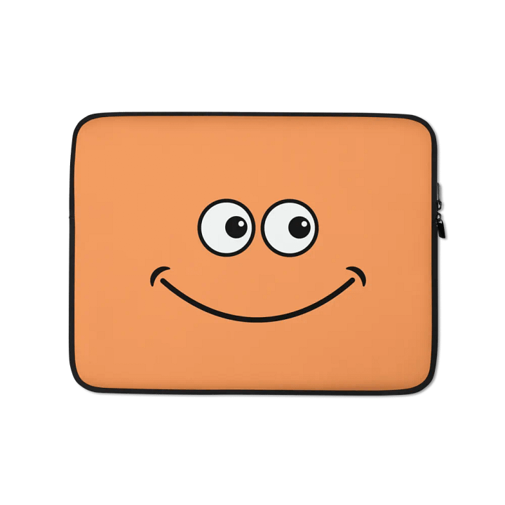 Happy Face Laptop Sleeve product image (1)