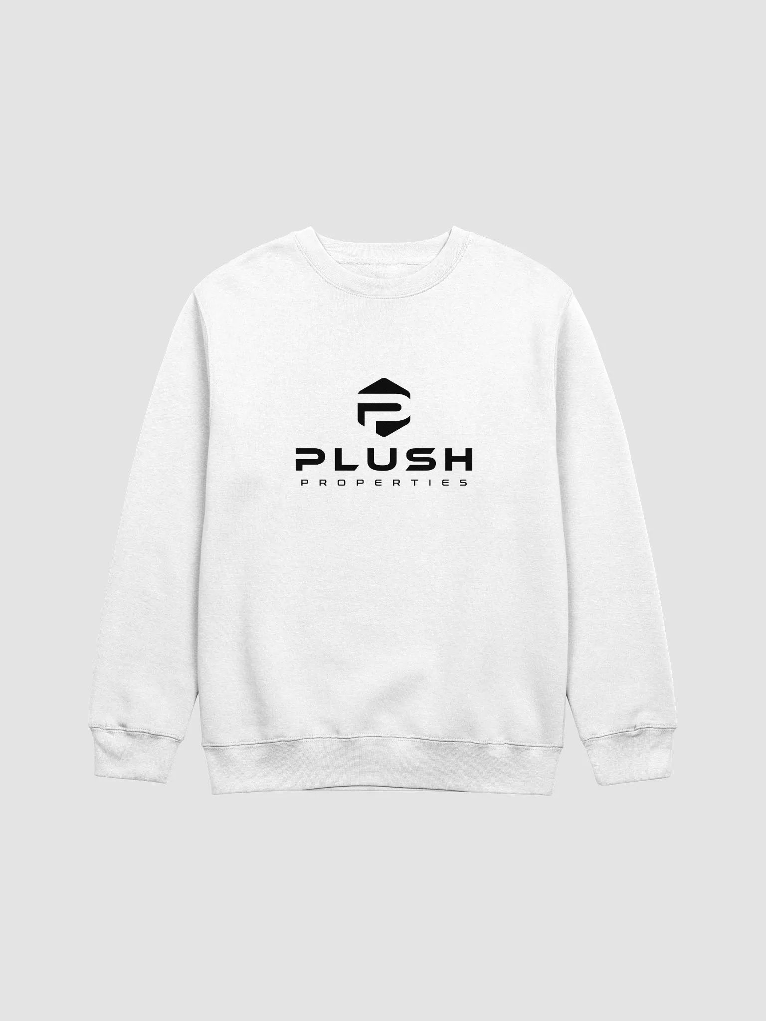 Plush Premium Crewneck Sweatshirt - White/Red/Oatmeal product image (1)
