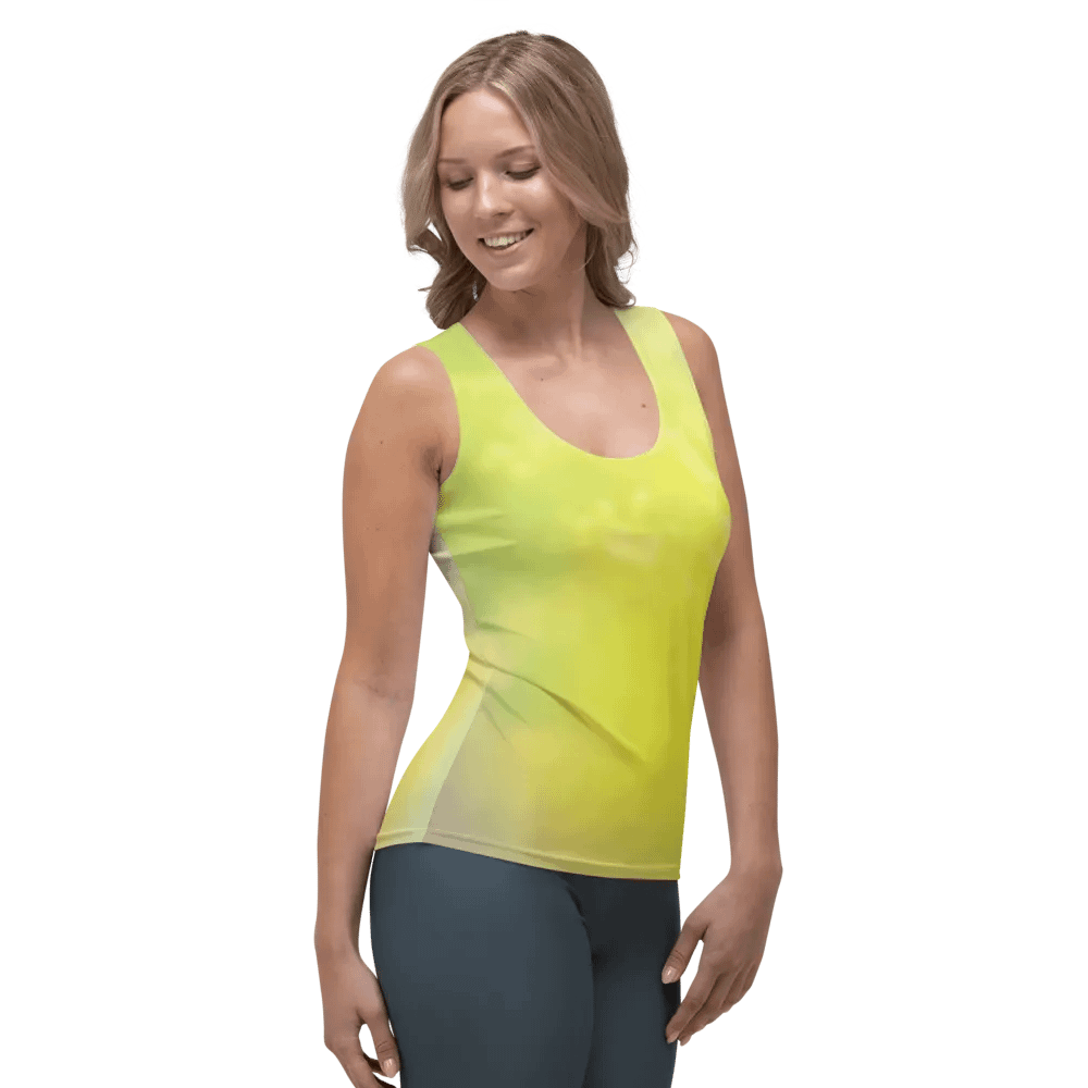 Blur cloud rainbow Design Tank Top - V9 product image (4)