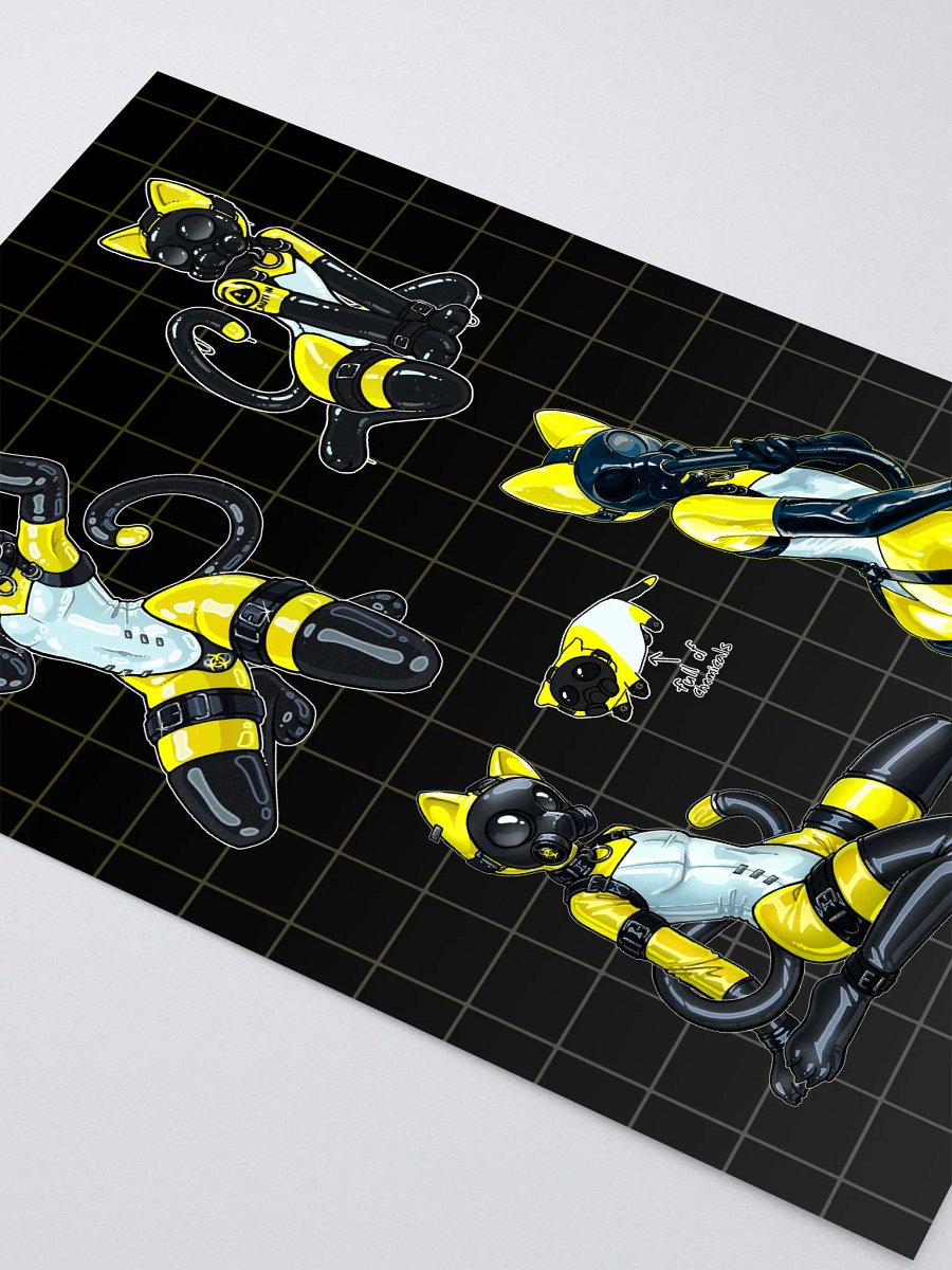 Hazmat Kitty (the full set) product image (2)