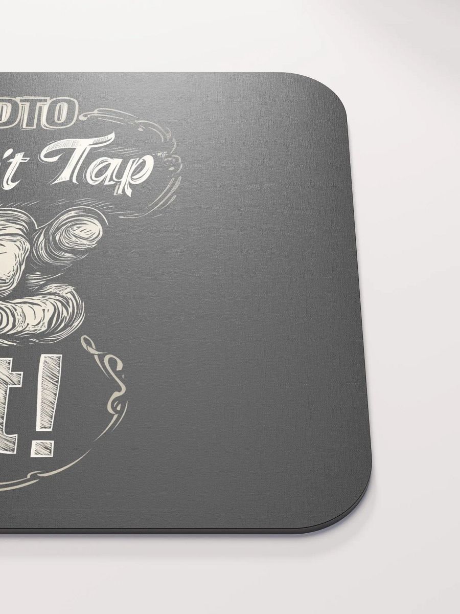 Don't Tap Out Mouse Pad - Black product image (5)