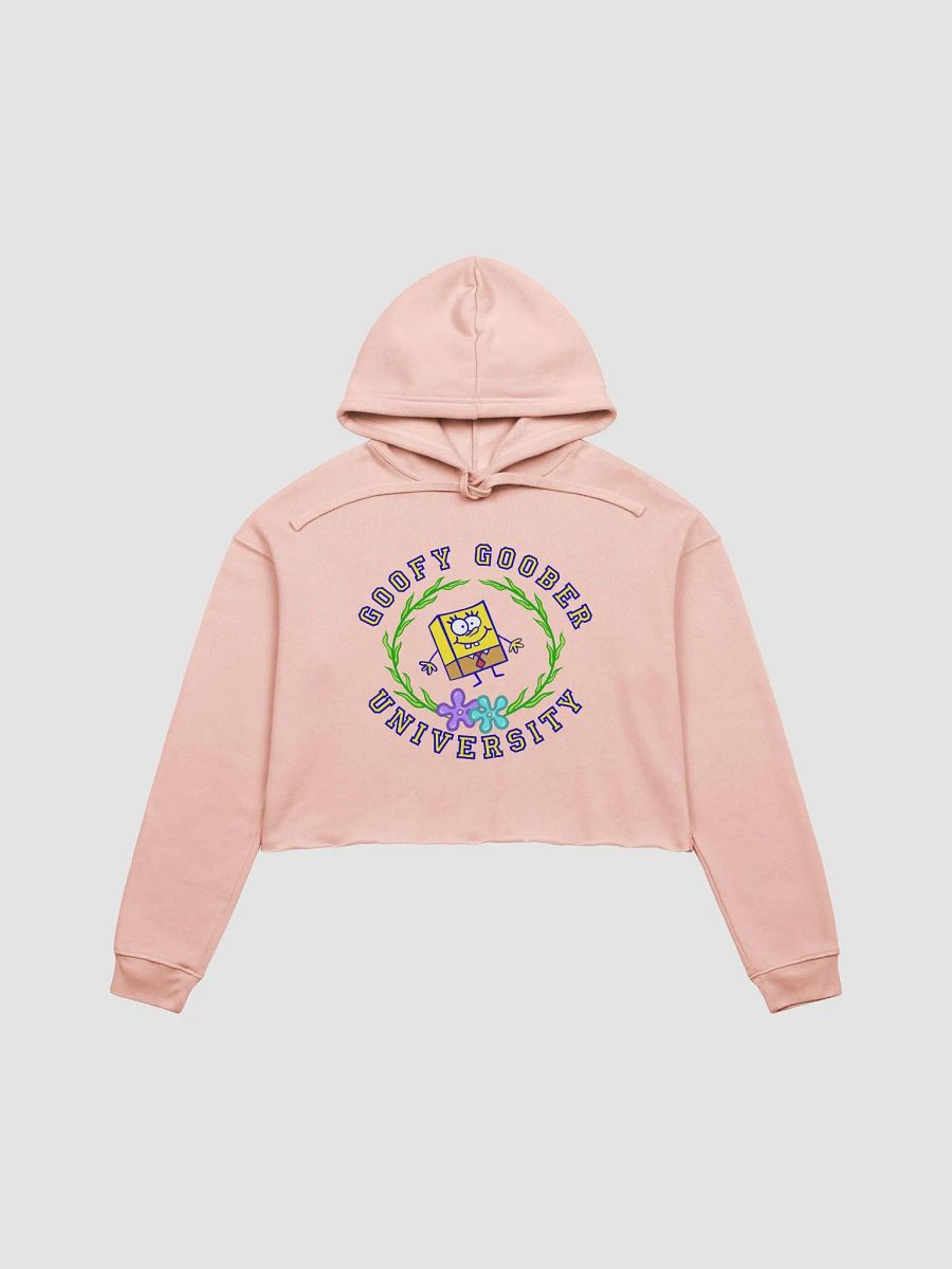 Goofy Goober University Cropped Hoodie product image (1)