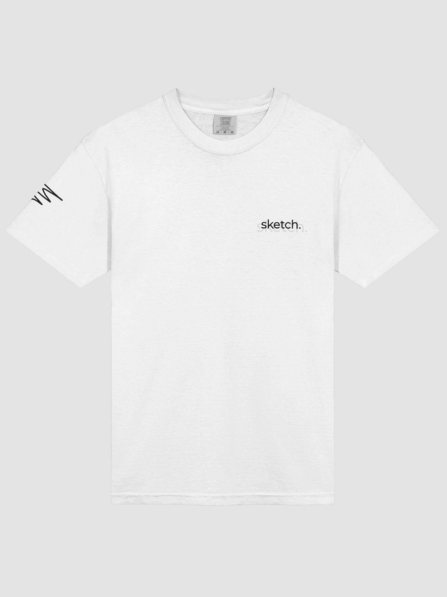 sketch. White Title Logo Tee product image (3)