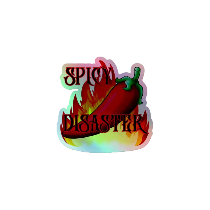 spicy disaster sticker product image (1)