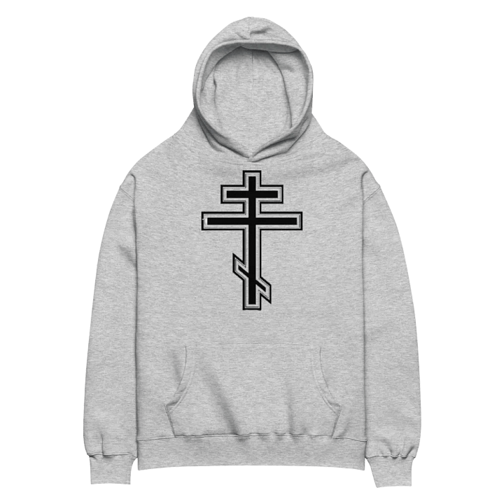 Orthodox Cross Female Pump Cover Hoodie product image (2)