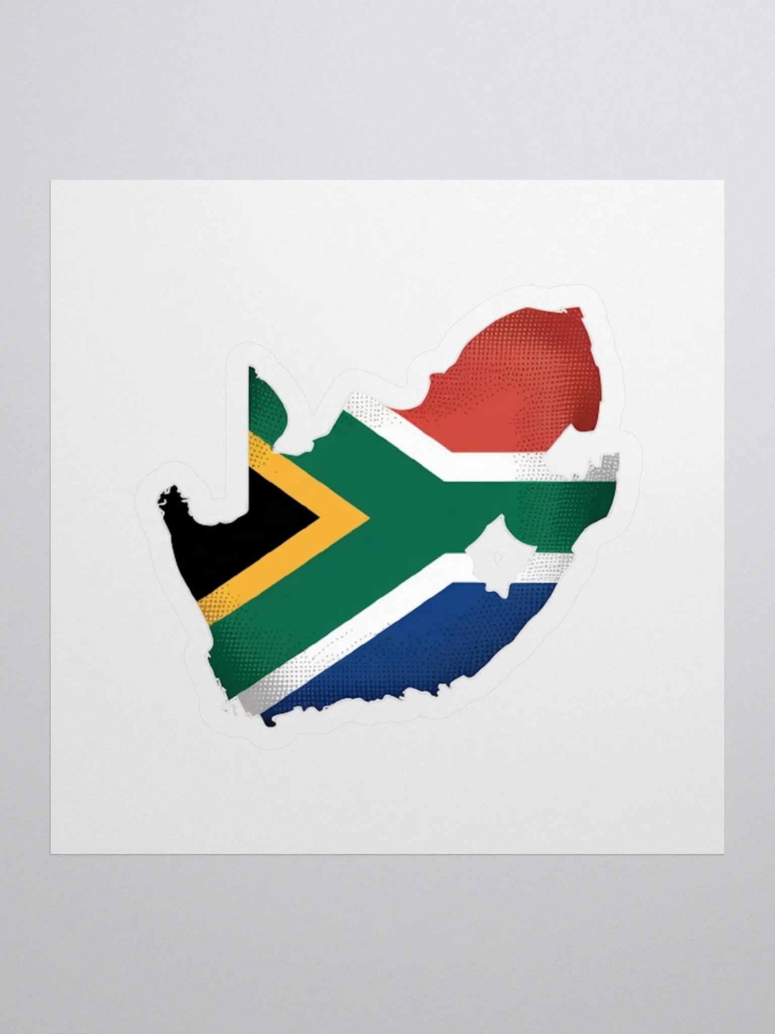 South Africa Flag South Africa Map Sticker product image (1)