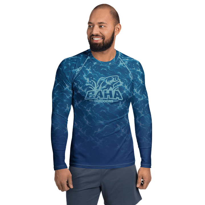 Baha ‘WaveTrace’ Camo UPF+ shirt. product image (1)