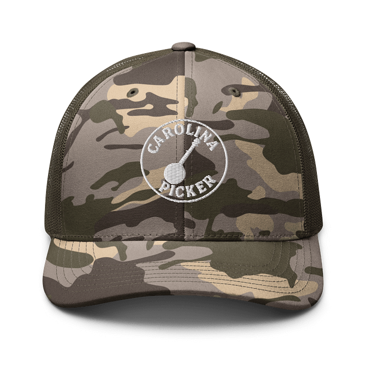 Camo Carolina Picker Minimal Hat product image (1)