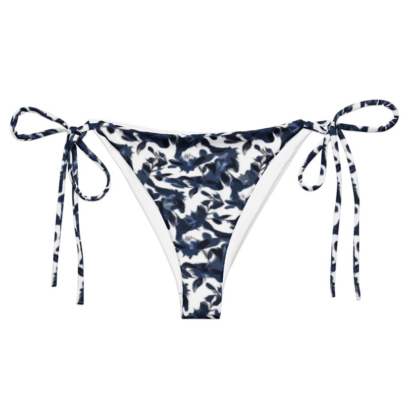 Wild Waves | Recycled String Bikini Bottom product image (6)