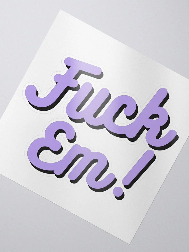 F em! Sticker product image (2)