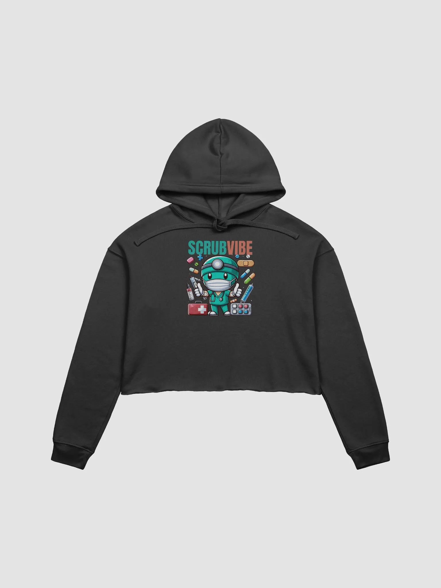 Medical Marvel Crop Hoodie product image (2)