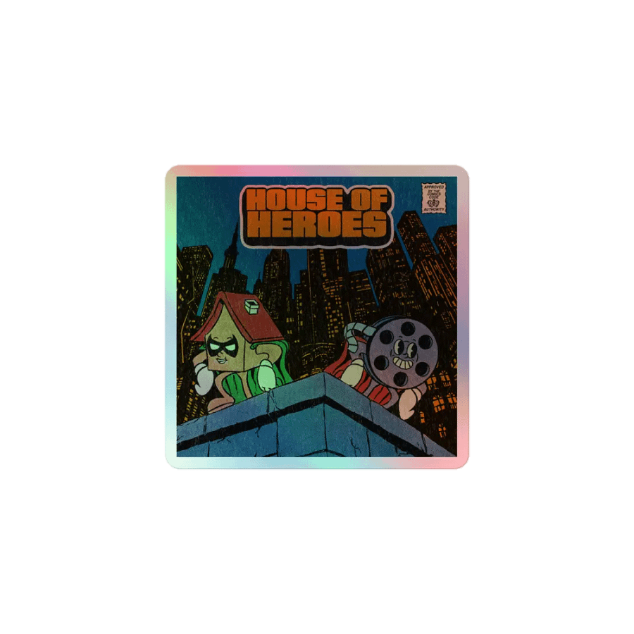 House of Heroes Holographic Sticker product image (1)