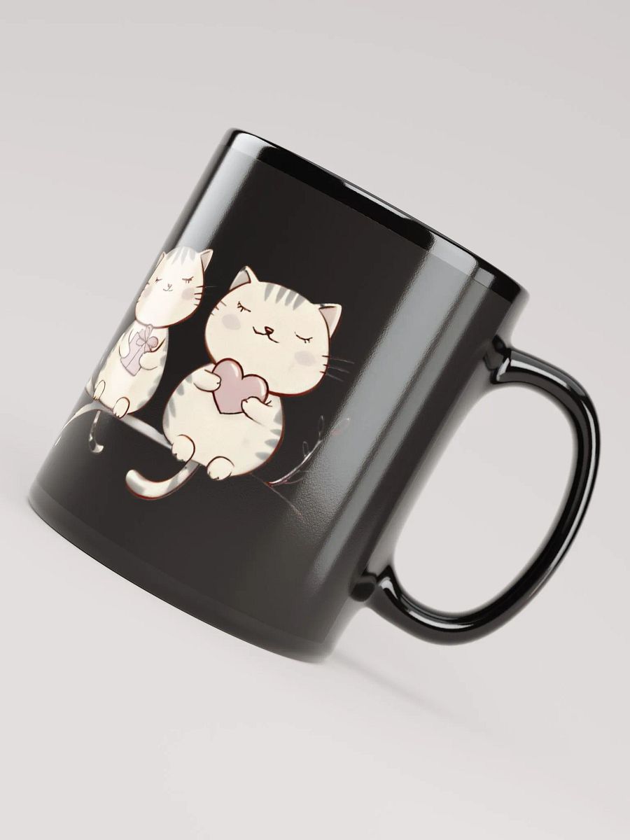 Black Glossy Mug,Valentine's Day product image (3)