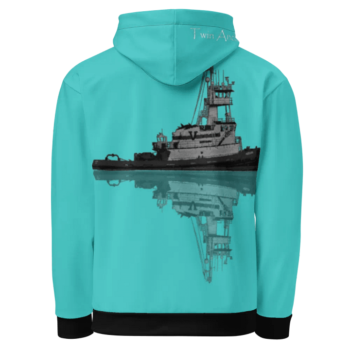 Turquoise Hudson VB Reflection Hoodie product image (1)