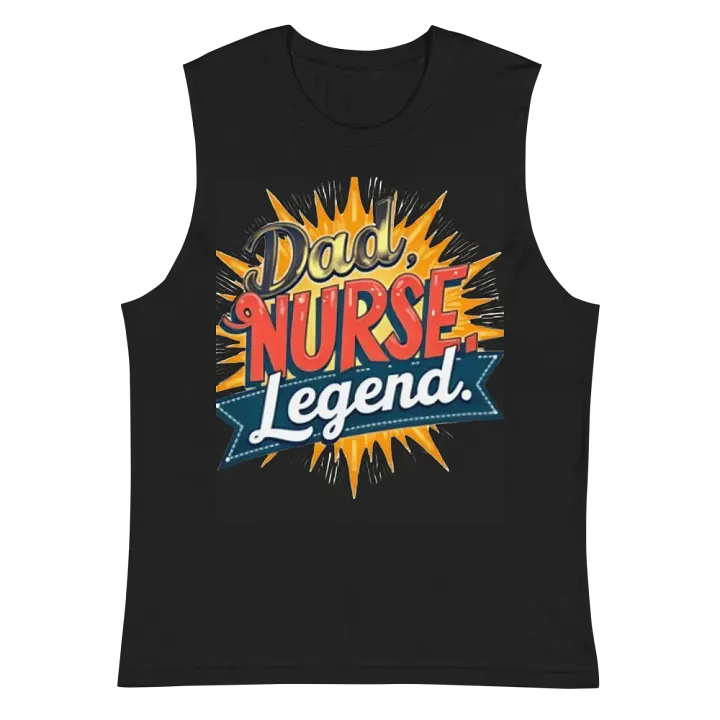 Legendary Dad Nurse Muscle Tank product image (3)