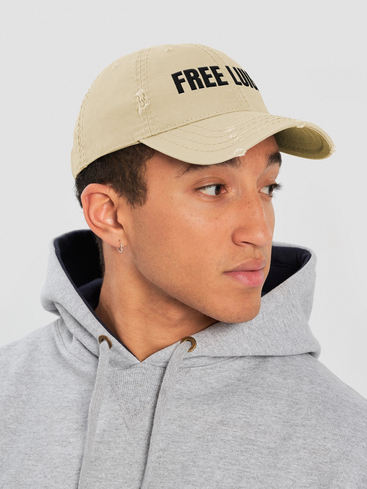 FREE LUIGI Distressed Hat product image (4)
