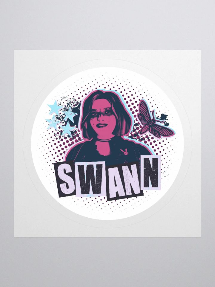 Lost Records: Bloom & Rage Swann Holloway Grunge Sticker product image (3)