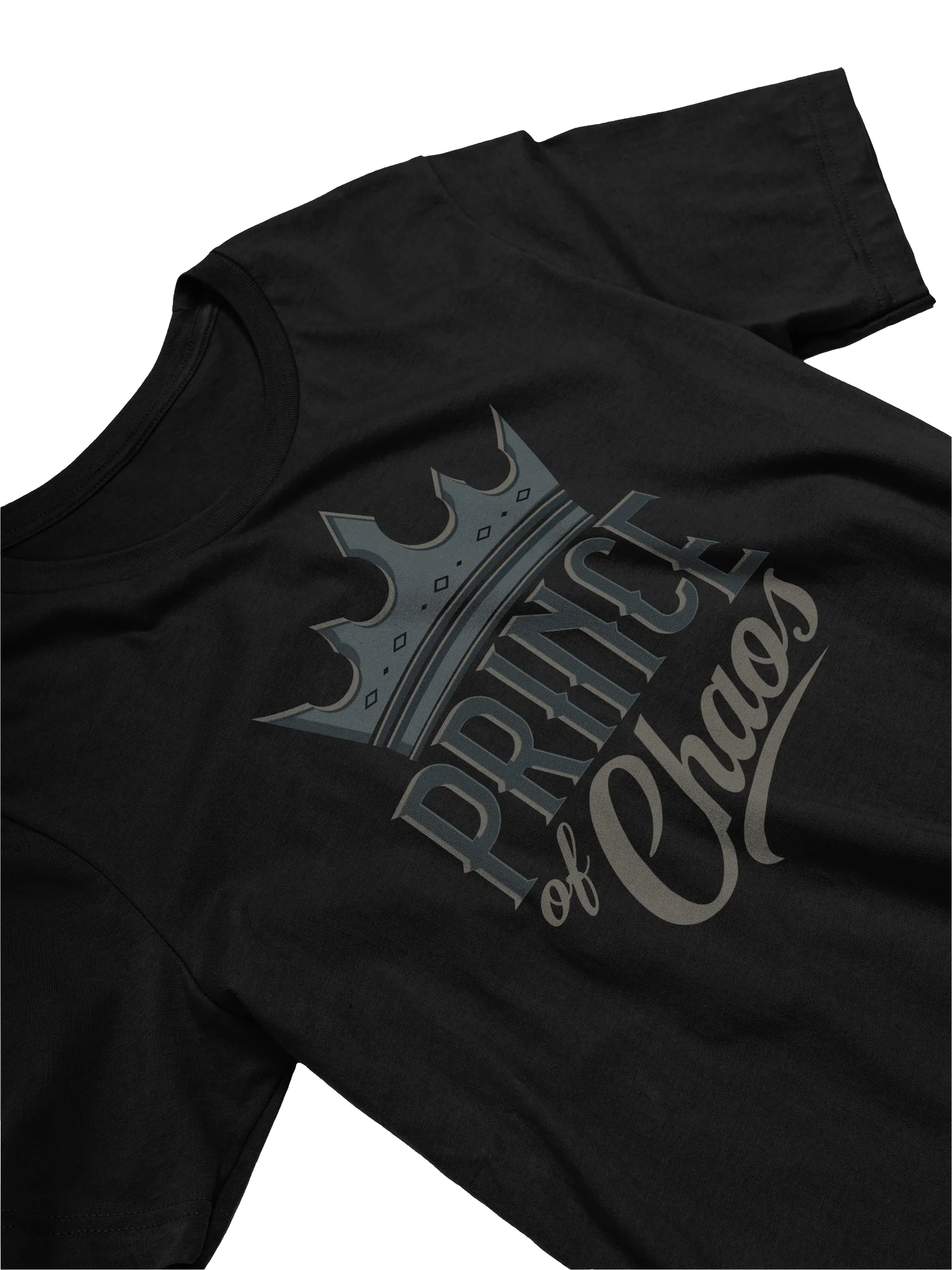 Prince of Chaos Tshirt (Gray Text) product image (8)