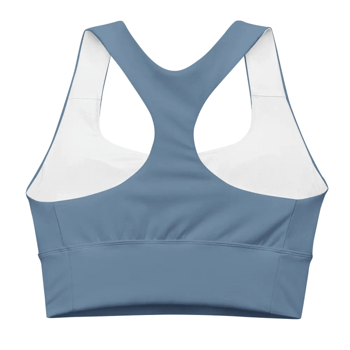 Blue Blossom Matching All-Over Sports Bra product image (2)