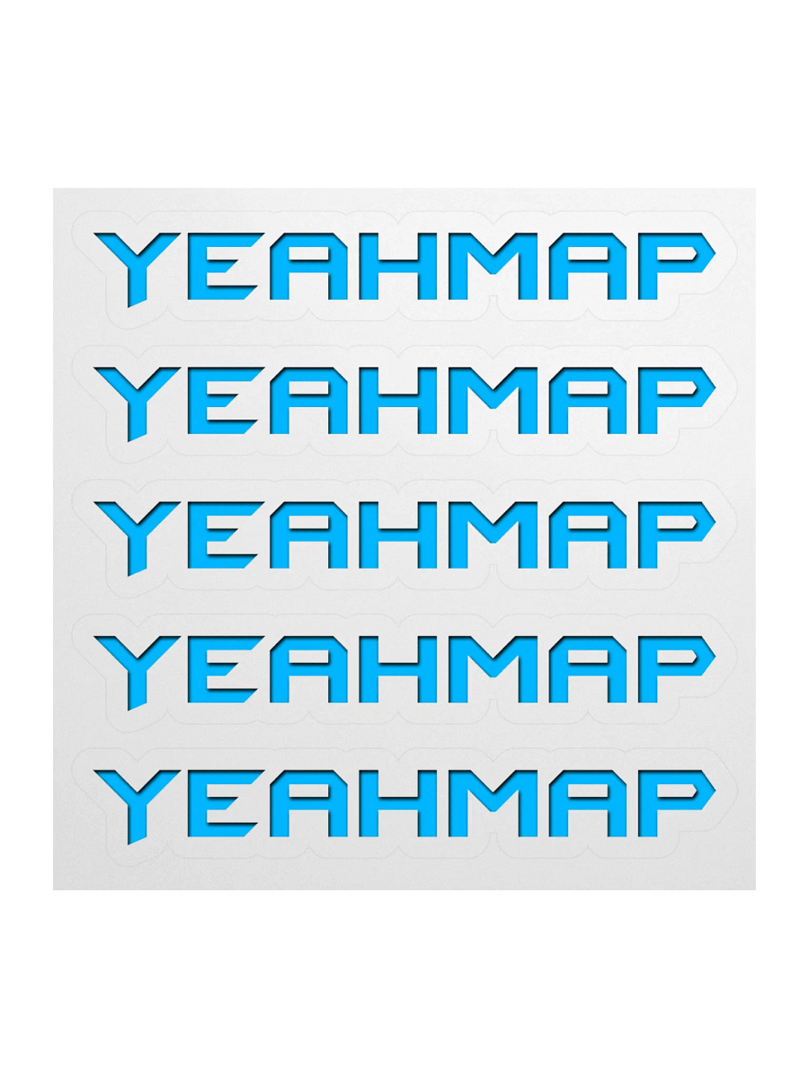 YEAHMAP - STICKER - BASIC product image (1)