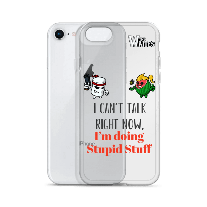 I cant talk i'm doing stupid stuff Phone Case product image (2)