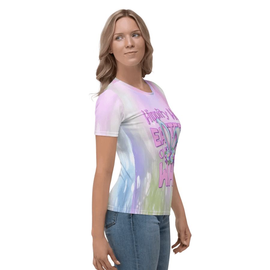 Hippity Hop Easter's On its Way All Over Print T-shirt product image (3)