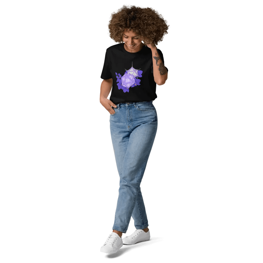 Shadowheart Inspired DND Die Shirt product image (11)