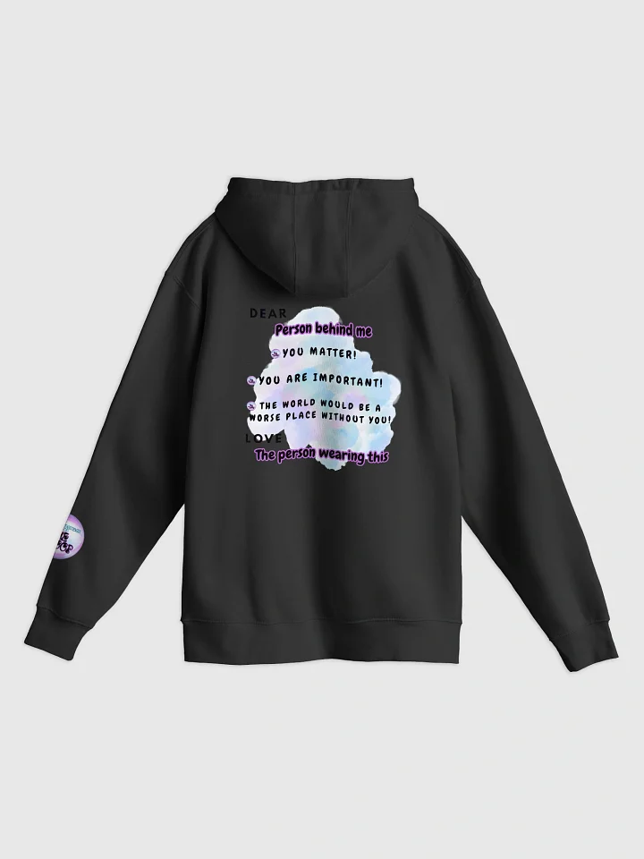 Mental Health Hoody w/ back message product image (10)