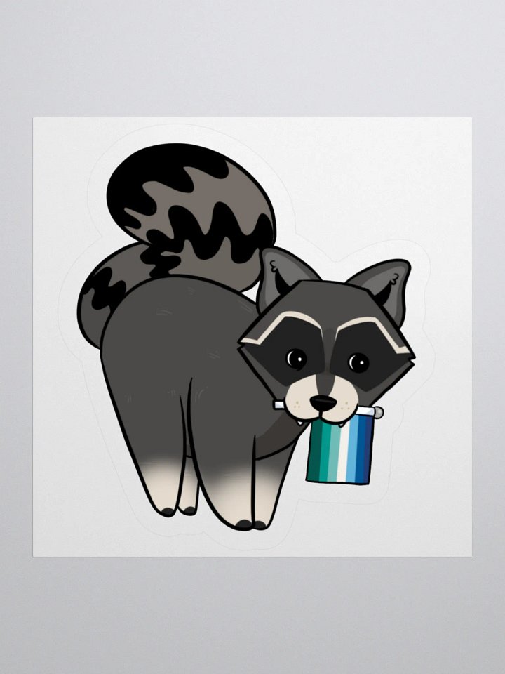Gay Racc Sticker product image (1)