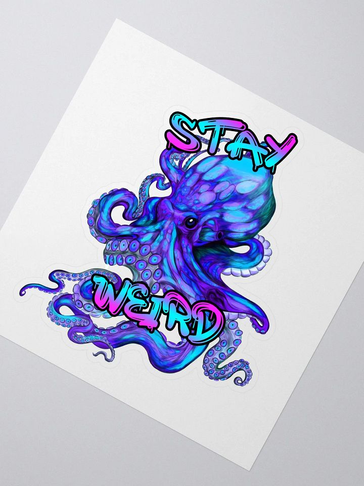 Stay Weird Sticker product image (2)